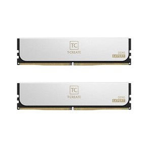 TeamGoup T-CREATE DDR5-6000 CL38 EXPERT 화이트 패키지 서린 (32GB(16Gx2)), 2개