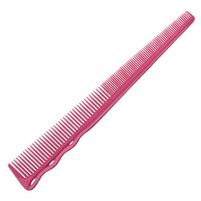 [Y.S.PARK] 바리깡빗 (B2 Combs) YS 234 pink 전체길이187mm 가장얇은부분 1.1mm(옆 뒤 짧은머리 전용), 1개