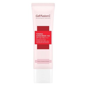 Cell Fusion C셀 퓨전씨 TONING SUNSCREEN 100 SPF50+/PA++++/선크림/ 톤업/ UV케어/ 메이크업베이스/ 정품/ 공식판매/ 토닝 선스크린, 1개