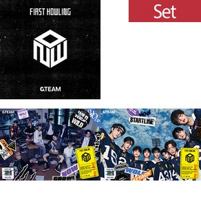 &TEAM앤팀 [세트][일본반] &TEAM(앤팀) - 1st ALBUM『Fist Howling : NOW』LIMITED EDITION A+LIMITED B+STANDARD