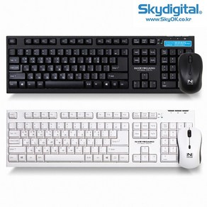 스카이디지탈 NKEYBOARD W570 무선 합본 (블랙)