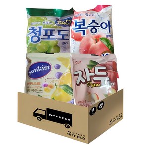 와이프레쉬)인기과일맛사탕세트