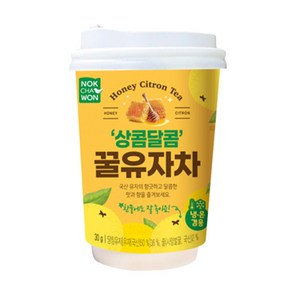 상콤달콤 유자차 원컵, 30g, 1개, 8개입