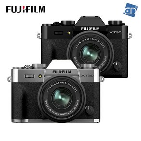 [후지필름] 후지정품 X-T30 II + XC 15-45mm 키트/ED, 후지필름 X-T30 II 실버 + XC15-45mm