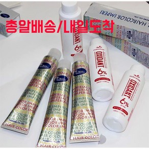 ( 주말배송/내일도착)) 파이모아 염색약+정품 마츠카제산화제100ml 6%포함, GN7 새치커버 염색약, 100ml, 1개