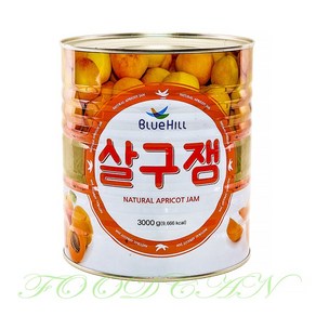 진산 블루힐 살구잼 3000g 3kg, 1개