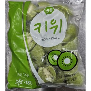 [미쓰리푸드마켓] 냉동 키위 1KG 냉동과일, 1개