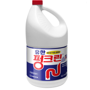 유한양행 펑크린 배수구 세정제, 3L, 4개