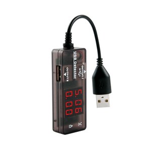 2포트 USB 전류 전압 측정 테스터기 ITA669, 1개