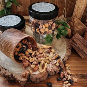 [살루메리아] 훈연 견과류 Smoked Nuts / 숙성맨 훈연 견과류 훈연 아몬드 훈연 호두 훈연 피스타치오 훈연 피칸 훈제 땅콩