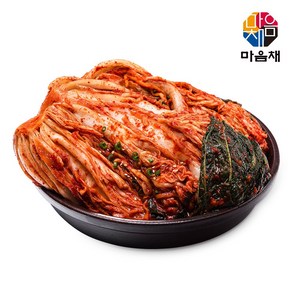 [마음채] 포기김치 5kg/10kg 아삭아삭 깔끔한 맛(국내산배추 HACCP인증)