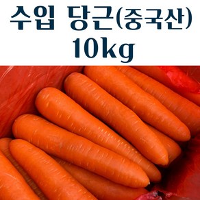 수입 당근 10kg (2L / 중) / 업소용 주스용 세척 당근 중국산, 1개