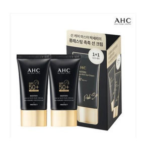 AHC 마스터즈 아쿠아 리치 선크림 듀오세트 30ml 2개, 1개