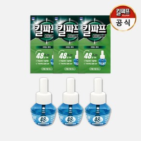 킬파프 모기약 리퀴드 45일 리필액, 35ml, 3개