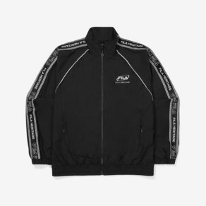[휠라] [FILA] 테입 우븐 바람막이 (FS2JKF3103X_BLK) (FS2JKF3103X_BLK)