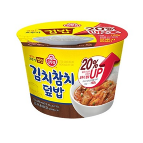 오뚜기 컵밥 김치참치덮밥 315g, 8개