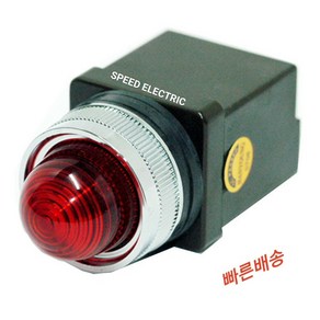 한영넉스 CR-252-D0 25파이 LED표시등 PL LAMP 12~24VDC, 적색(R), 1개