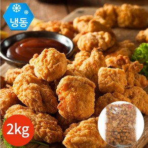 청우 청우 치킨 팝콘 2kg x 1봉, 1개