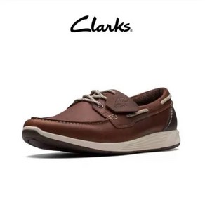 Claks SS23 남성 소가죽 스트랩 캐주얼화 르푸슈즈