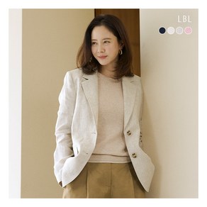 [LBL] (런칭가 89 900원) (25SS) 퓨어프렌치린넨100 브리즈 자켓