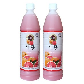 청솔 자몽 음료베이스, 청솔 자몽 음료 베이스 835ml, 835ml, 2개