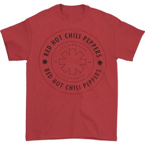 ROCKPANDA Red Hot Chili Peppers Wheel Outline 반팔티