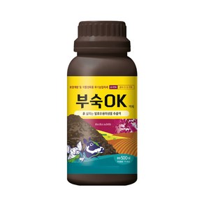 부숙ok 500ml 퇴비 부숙 발효제 촉진제 퇴비제조용미생물 유기물 축사 악취제거 거름만들기, 1개