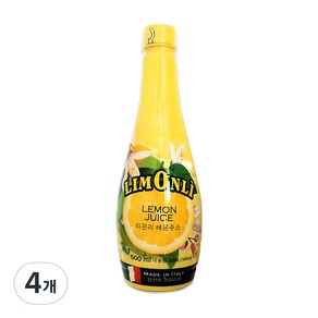 리몬리 레몬주스, 500ml, 4개