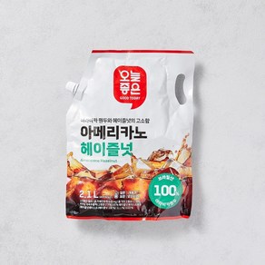 오늘좋은 아메리카노 헤이즐넛 2.1L, 1개