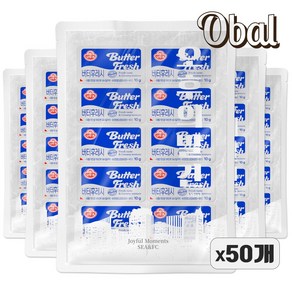 오발 버터후레쉬(오뚜기) x50개, 10g, 50개