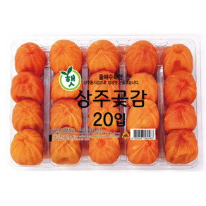 자연팜_상주실속곶감20입(팩)_600g, 600g, 1팩