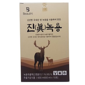 쥬단학 뷰트리 진녹용, 10개, 60ml