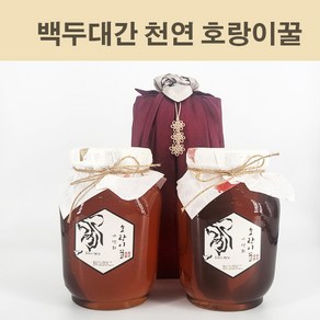 명절선물 천연벌꿀 프리미엄 야생화꿀 대용량 보자기/노리개포장, 2.4kg, 2개