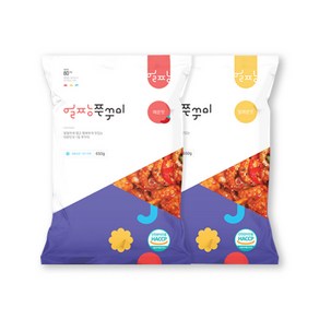 얼짱양념쭈꾸미 매운맛, 650g, 5개