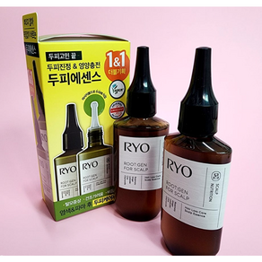 [1+1 기획] 려 루트젠 탈모증상케어 두피에센스 80ml x 2개 세트 탈모증상 완화 두피케어 영양공급