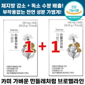 KAMEE 가벼운민들레처럼 민들레 브로멜라인, 90정, 1세트