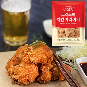 [오성식품] 크리스피 치킨가라아게1kg 사세, 1kg, 1개