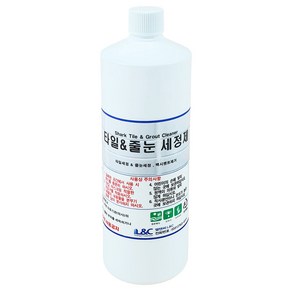 샤크 타일 줄눈세정제 1kg 백시멘트 백화제거, 1개