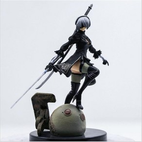 GLINWO 기계기원 2b 여자 아이 피규어 PVC 버전 15CM, 1개