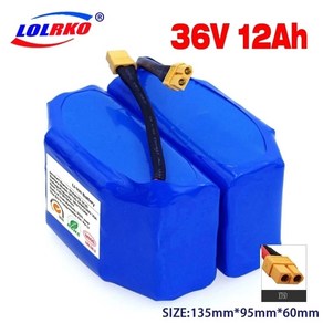 18650 리튬 배터리 팩 36v 10s2p 12Ah 12000mAh 전기 스쿠터 호버 보드 충전식 20A BMS 전동 스쿠터용, [03] 7000mAh, 3)7000mAh