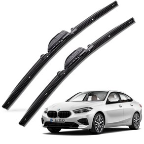 BMW 2시리즈 F44 그란쿠페 순정(호환)형 자동차 프리미엄 하이브리드 와이퍼 윈도우브러쉬 1+1세트, 2시리즈 F44-PR650+425mm커넥터B12