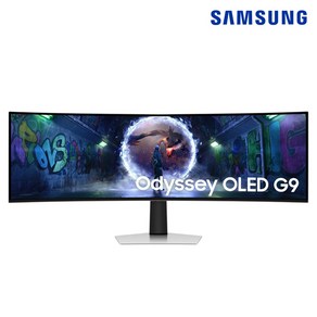 삼성전자 커브드 게이밍모니터 오디세이 G9 S49DG930 49인치 OLED 32:9 LS49DG930SKXKR, 124.43cm