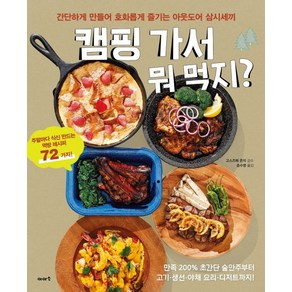 캠핑 가서 뭐 먹지?:간단하게 만들어 호화롭게 즐기는 아웃도어 삼시세끼