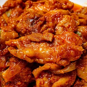[500g / 1kg] 성화진미 양념 닭다리살 순살 춘천닭갈비, 500g, 1개, 다리살 양념닭갈비 500g