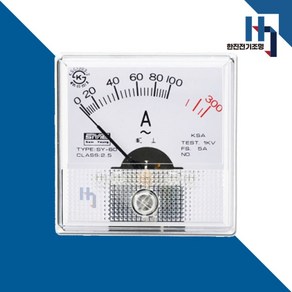 삼영전기 SY-60 전류계 (아날로그 암페어 메타), 암페어메타SY-60 600A(600／5A), 1개