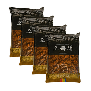 착한식품 오복채 업소용 대용량, 4개, 4kg