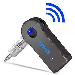 Aux 차량용 블루투스 5.0 리시버 3.5mm 3.5 AUX 잭 스테레오 음악 오디오 송신기 스피커 앰프 마이크 포함, [01] black, 01 black, 01 black, 한개옵션1