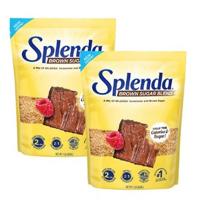 Splenda 스플렌다 브라운 슈가 블렌드 설탕 스위트너 Blend 454g 2개