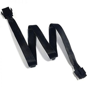 EPS 8 Pin Powe Extension Cable ATX CPU 8 Pin Female To 8(4+4) Pin Male EPS-12V Extension Cable Fo, 1개