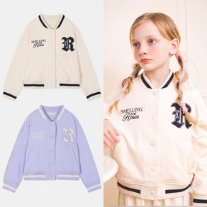 로엠걸즈 중계점 *2024 NEW SPRING 50%SALE* 크롭 야구점퍼 (2Color) 꾸준히 사랑받는 디자인 어디에나 잘 어울리는 코디템 크롭 기장 야구점퍼 6~11세